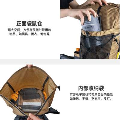 三峰出 3F 起點Pro 輕量登山包 46+10L8