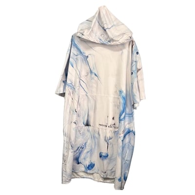 普魯士藍毛巾衣 融冰2