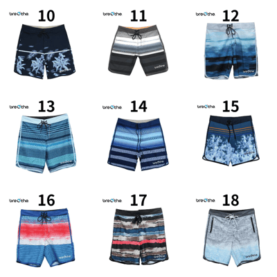 Breathe 水呼吸 彈性快乾沙灘褲 男款3