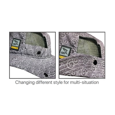 IST 多功能戶外遮陽帽 漩渦4