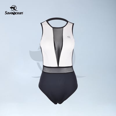 【預購】-SaveOcean 防寒衣｜1.5mm 煙姿系列｜女款1