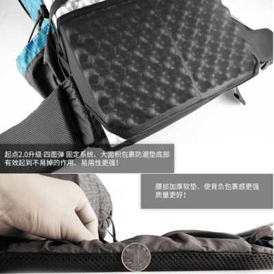 三峰出 3F 起點Pro輕量登山包 46+10L 深空黑7