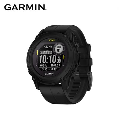GARMIN Descent G1 Solar 太陽能GPS潛水錶 石墨黑1