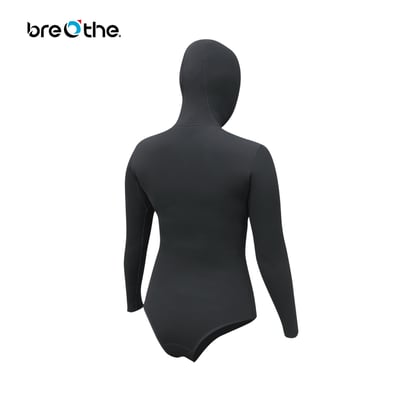 Breathe 水呼吸 3mm雙面穿 連帽超彈防寒衣 女款5