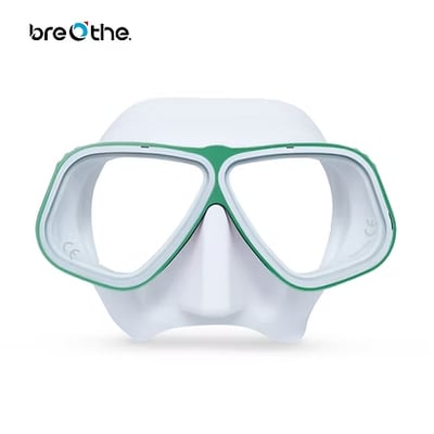 Breathe 水呼吸 自潛低容積面鏡 白/黑底鋁合金框 11-C16