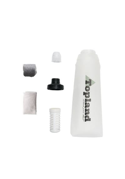 Topland 戶外行動濾水器 軟式濾水袋 個人濾水壺5
