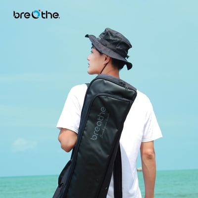 Breathe 水呼吸 雙肩背蛙鞋袋 加大款5
