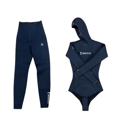 | 裝備寄賣 | Bestdive 3mm 女款 藍洞雙面穿防寒衣 (店面展示中)3