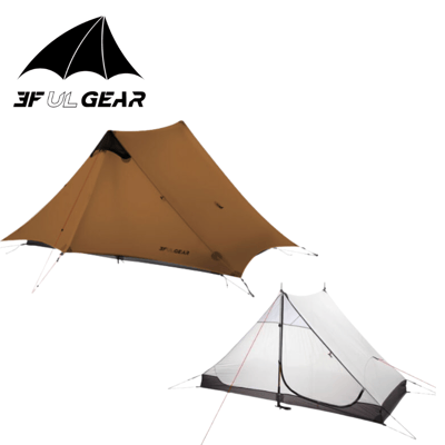 三峰出 3F 藍山2 Pro 新款15D無桿輕量兩人帳 三/四季帳6