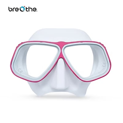 Breathe 水呼吸 自潛低容積面鏡 白/黑底鋁合金框 11-C15