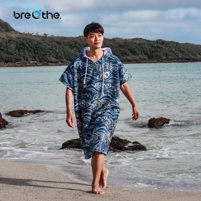 Breathe 水呼吸 厚款保暖印花毛巾衣4