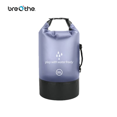 Breathe 水呼吸 透光拼接雙肩背防水袋 20L8