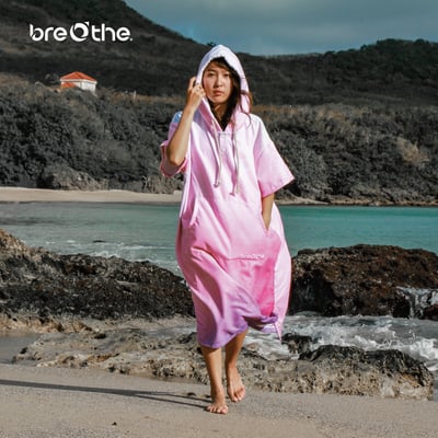 Breathe 水呼吸 厚款保暖印花毛巾衣5