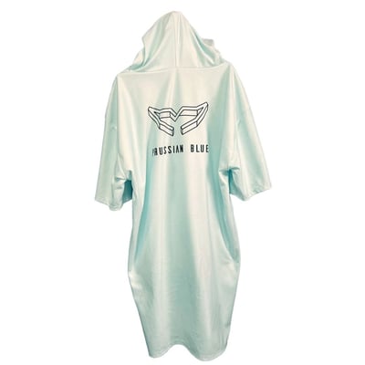 普魯士藍素色毛巾衣 蒂芙尼綠3