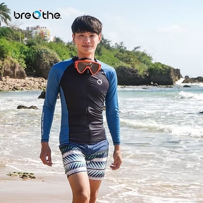 Breathe 水呼吸  男款防曬抗UV水母衣2