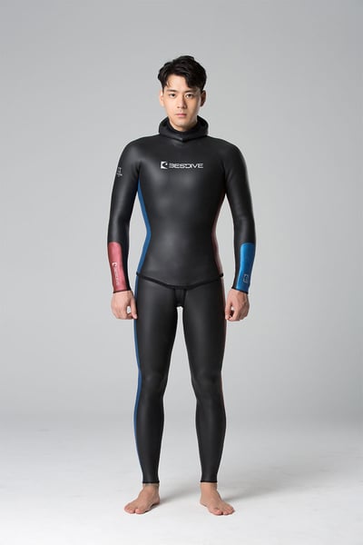【預購】-BESTDIVE 防寒衣｜ 炫彩拼色系列 ｜ 男款6