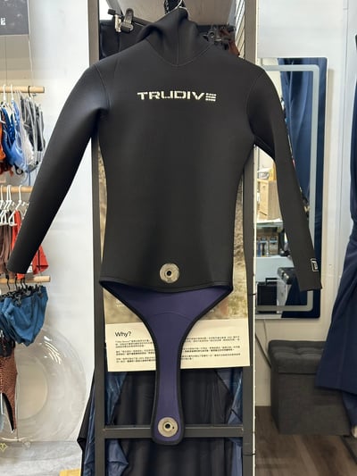 | 裝備寄賣 | Trudive 3mm 男款/雙面穿布面防寒上衣 S號(店面展示中)3