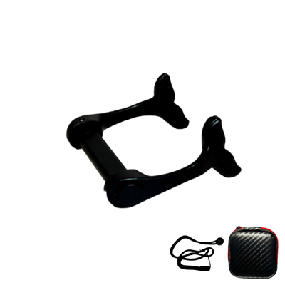 鋁合金魚尾自潛鼻夾 黑色5