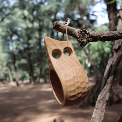 木製質感露營杯2