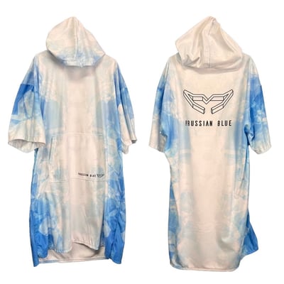 普魯士藍毛巾衣 冰河1