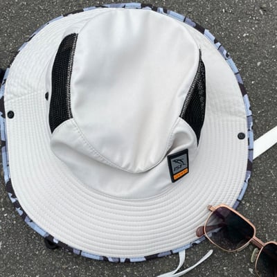 IST 多功能戶外遮陽帽 卡其迷彩3