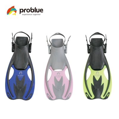 Problue 兒童可調式蛙鞋1