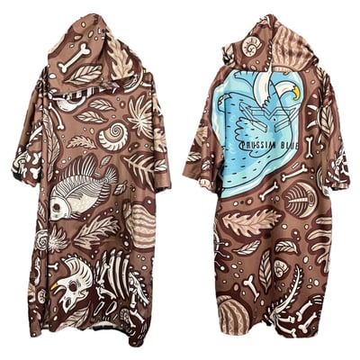 普魯士藍毛巾衣 化石1