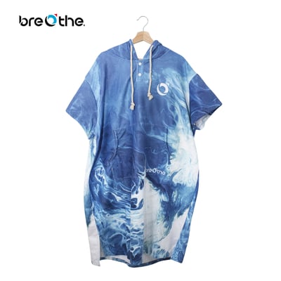 Breathe 水呼吸 厚款保暖印花毛巾衣9