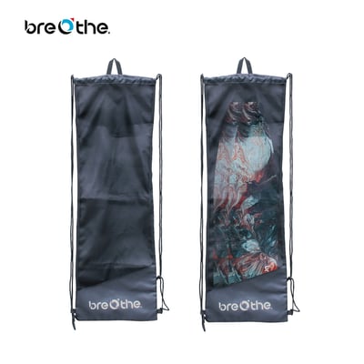 Breathe 水呼吸 束口式拉繩蛙鞋袋1