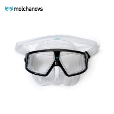 Molchanovs 抹茶 曲面自潛面鏡 透明黑框1