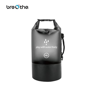 Breathe 水呼吸 透光拼接單肩背防水袋 10L4