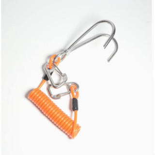 不鏽鋼 雙頭 潛水流鉤  頂流安全繩    安全鉤6