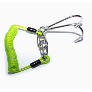 不鏽鋼 雙頭 潛水流鉤  頂流安全繩    安全鉤5