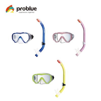 Problue 兒童/青少年 浮潛組合 全乾式1