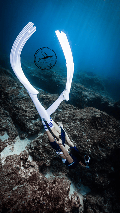 UNU LT 極輕量 塑膠長蛙鞋6