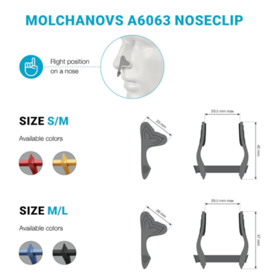 Molchanovs 抹茶 A6063 鼻夾6