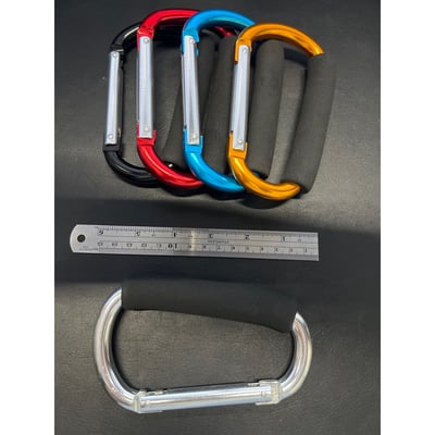 鋁合金13cm大D扣-自由潛水/水肺潛水5