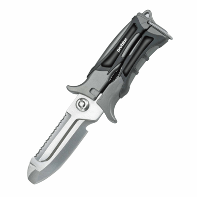 Problue 不锈钢二合一剪刀式平头潜水刀3