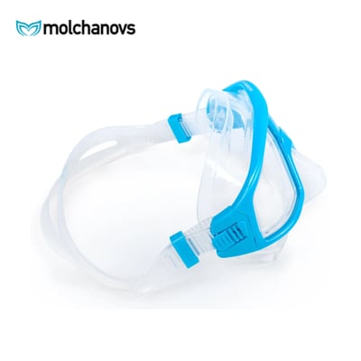 Molchanovs 抹茶 曲面自潛面鏡 透明藍框2