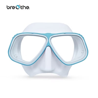 Breathe 水呼吸 自潛低容積面鏡 白/黑底鋁合金框 11-C14