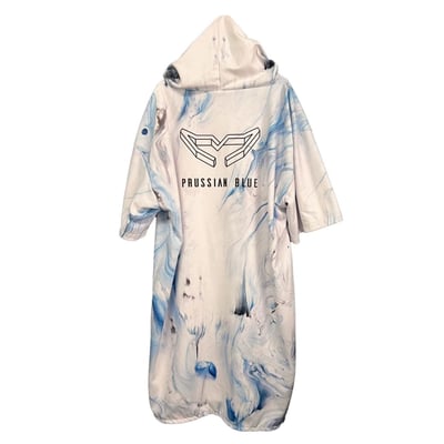 普魯士藍毛巾衣 融冰3