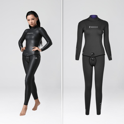 BESTDIVE 防寒衣｜雙面穿系列｜女款5