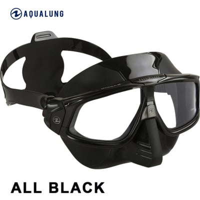AquaLung Sphera X (思妃拉) 自潛低容積面鏡 黑色1
