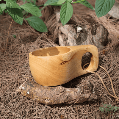 木製質感露營杯3