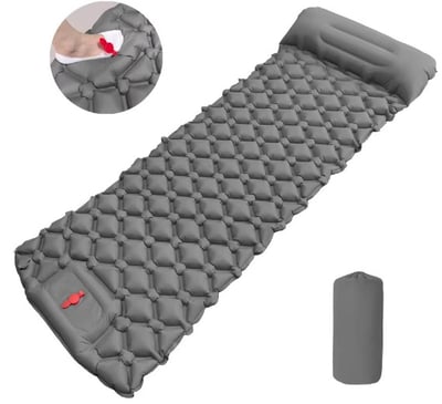 登山充氣睡墊5
