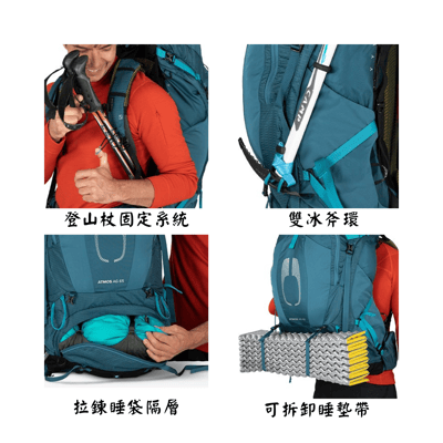 Osprey 魚鷹 Kestrel 38L 登山男包5