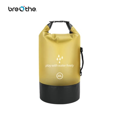 Breathe 水呼吸 透光拼接雙肩背防水袋 20L9