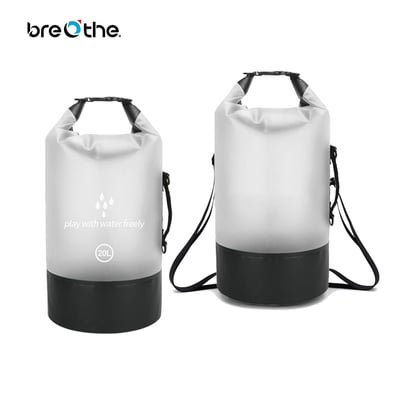 Breathe 水呼吸 透光拼接雙肩背防水袋 20L3
