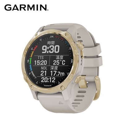 GARMIN Descent Mk2S   進階GPS潛水錶 香檳金1