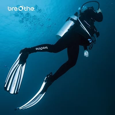 Breathe 水呼吸  調整式潛水蛙鞋 (不鏽鋼彈簧蛙鞋帶)5